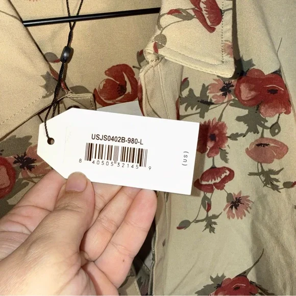 NWT UNIVERSAL STANDARD Kate Stretch Cotton Twill plus size denim Jumpsuit L (3X) - Picture 9 of 9